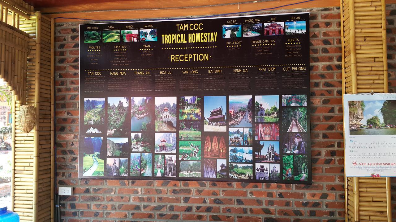 Tam Coc Tropical Homestay Ninh Binh Eksteriør bilde